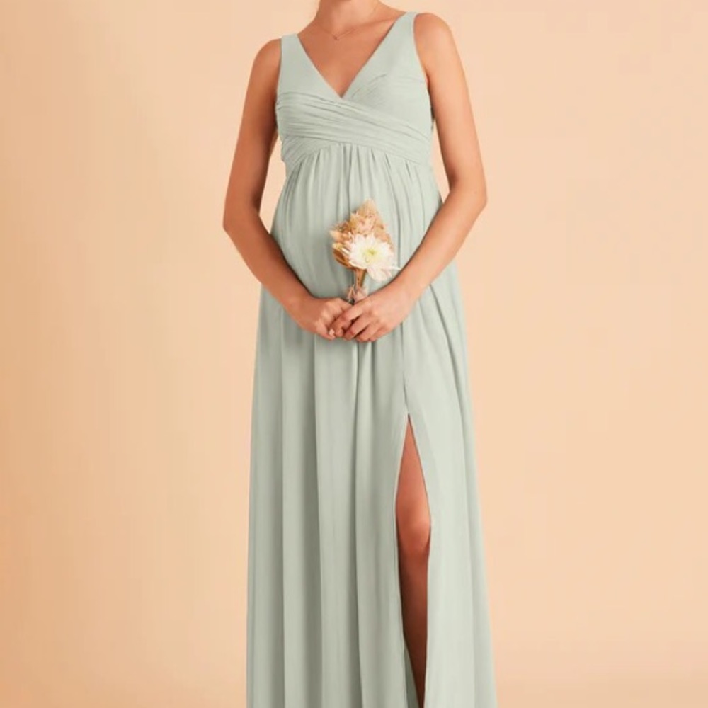 Birdy Grey Chiffon Sage Bridesmaid Dress